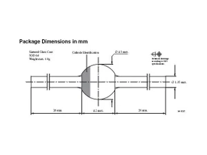 Vishay BY228-VIS 1500V 3A diode de redressement