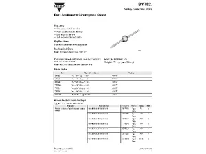 Vishay BYT52M 1000V 1.4A diode de redressement