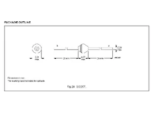 Philips Semiconductors BYV26E 1000V 1A diode de redressement