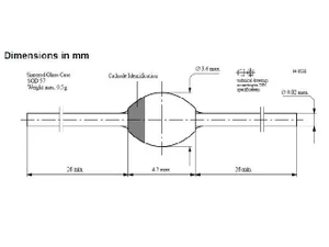 Vishay BYV38 1000V 2A diode de redressement