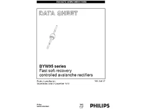 Philips Semiconductors BYW95C 600V 3A diode de redressement