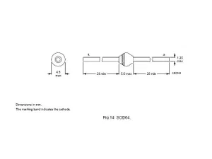 Philips Semiconductors BYW96D 800V 3A diode de redressement