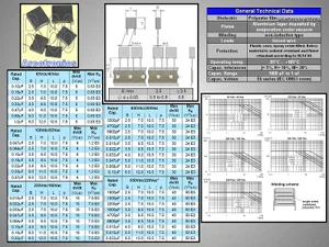 Arcotronics C100N-100-MKT2 100nF 100V MKT Film Capacitor