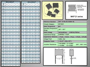Jb Capacitors Co. C100N-400-MKP 100nF 250V MKP Film Capacitor