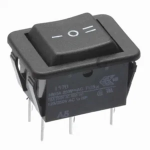 Interrupteur à bascule Arcolectric C1570AL DPDT 16A