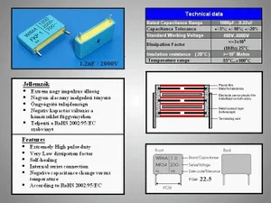Wima C1N2-2000-MKP 1.2nF 2000V MKP Film Capacitor