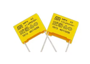 Div C470N-AC310-X2-22 470nF 310V Gemetalliseerde condensator