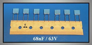 Arcotronics C68N-63-MKT1 68nF 63V Film Capacitor