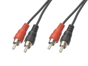 CABLE-452-10 Shielded Audio Cable, 10m Length, PVC Jacket, Black, 5.2x2.6mm External Dimensions