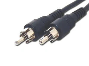 Div CABLE-456 RCA Audio-Video Cable, 2m, Nickel-Plated Connectors