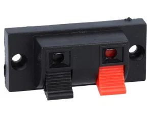 Div 2-polige Luidsprekerconnector, Clip-On, 54x24mm