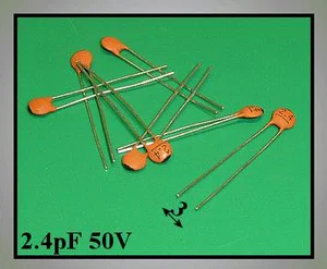Condensateur céramique CC2P4-50V-H 2.4pf 50V