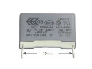 Arcotronics CCAP15NF275V 15nF 275V Film Capacitor