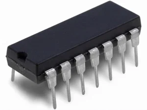 Texas Instruments CD4047 CMOS Multivibrateur Monostable/Astable IC, DIP14, 3-18VDC