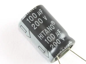 Hitano CEL100UF200V 100uF 200V Electrochemical capacitor