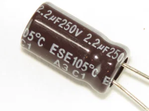 Electrochemical capacitor 2.2uF 250V