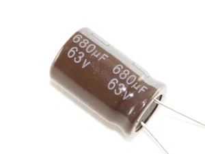 Yageo CEL680UF63V 680uF 63V Electrochemical capacitor