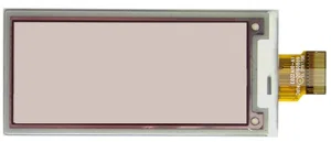 2.9 inch E-Ink Display Module 128x296, Sunlight Readable, Serial SPI, Red+Black on White