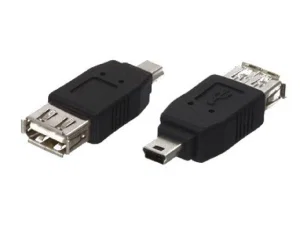 König USB-A Female naar USB Mini-B 5-pins Male Adapter