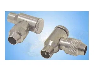 Generic Professionele Metalen Coaxiale Male Stekker, 75 Ohm