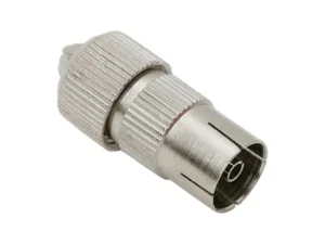 Generic Metalen Coaxiale Female Socket, Recht, Zwevend