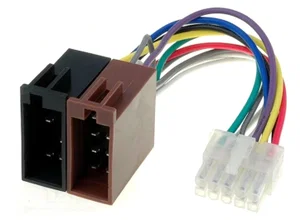 4carmedia CONN-CAR0370-I Philips Radioconnector 10-pins naar ISO 8-pins/5-pins