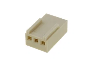 Enkelrijige Connectorbak 2.54mm Pitch, 3 Contacten, Rechte Stekker, Draadmontage