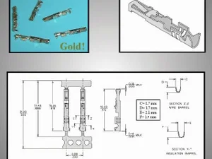 Molex C-GRID III Enkelrijige Connector Vrouwelijke Contact, Verguld, 3A 350V