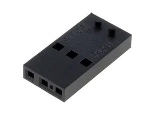 Molex CONN-10M03-D 3-Pins Rechte Stekker Enkelrij Kabelconnector 2.54mm Steek