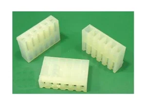 Generieke 6-pins rechte stekkerbehuizing, 3.96mm pitch, kabelmontage, 7A 250Vac