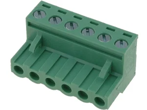 Connecteur à Bornes à Vis 6 Broches 5.08mm Pas 90°