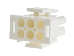 N-LOK 6.35mm Mannelijke Connectorbescherming Kabelmontage 6 Contacten UL94V-2