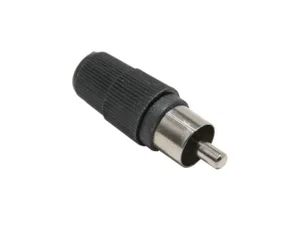 RCA Stekker, Zwart, Standaard