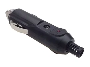 Div CONN-CAR001-10 Auto Sigarettenaansteker DC Stekker, 10A, met Zekering en LED