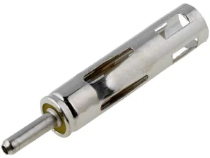 CONN-CAR002 Conector de Antena, Ficha DIN, Montagem em Cabo, Soldável