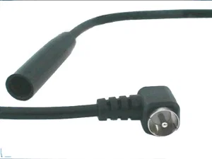 4carmedia Autoradio Antenne Adapter, DIN Stekker naar PHILIPS Bus, 0.2 m