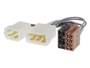 4carmedia Fiat 8-Pin + 4-Pin ISO Connector Adapter Socket