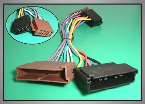 4carmedia Ford 8-Pin + 5-Pin ISO Connector Adapter Socket