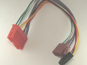 4carmedia ISO Connectoraansluiting voor Renault, Peugeot, Jeep (tot 1995) - 8-pins + 5-pins, Voeding