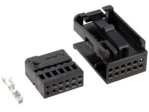 12-Pins Quadlock Connector Behuizing, Links