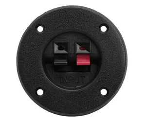 Div CONN-H009-R1 2-polige Veer Luidsprekerconnector, 75mm Diameter
