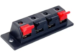 Div CONN-H010 4-polige Clip-on Luidsprekerconnector, 63x18mm