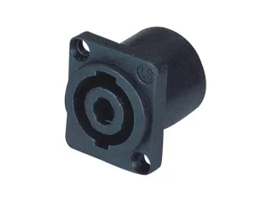 CONN-H204S-31 4-polige Speakon Luidsprekerbus 31x26mm, THT-montage