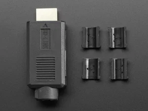 HDMI Stekker met Klemmenblok Behuizing