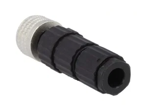 Hirschmann M8 4-polige sensorconnector, contrastekker, kabelmontage, IP67
