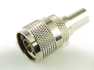 N-stekker Coaxiaal RG59 Kabel Krimp 50 Ohm