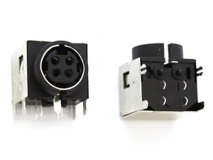 4-Pin DC Voedingsjack Connector, Doorsteekmontage voor PCB, Serie R7B