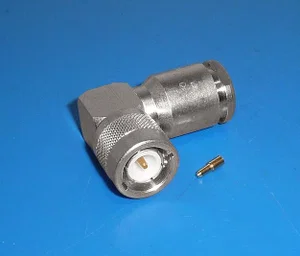Suhner CONN-RF001-90 RF-Stekker, 50 Ohm, 90 Graden, UG710B/U Compatibel