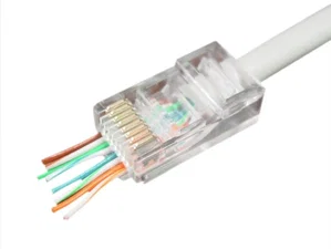Gembird CONN-T004P-T RJ45 UTP Stekker 8P8C Modulair Pass-Through