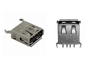 Molex USB-A Vrouwelijke Connector 4-Pin - 10.5mm Doorsteekmontage PCB